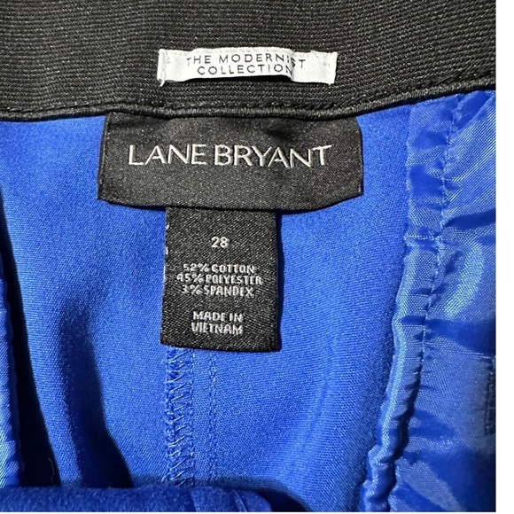 Lane Bryant the modernist collection women's cobalt blue size 28 - Picture 2 of 3